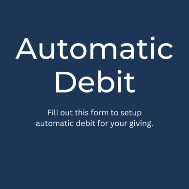 image for automatic debit in the giving section